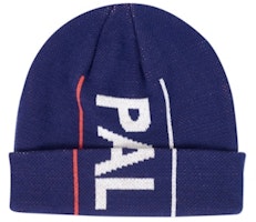 Palace One Up Beanie Navy Palace One Up Beanie Navy