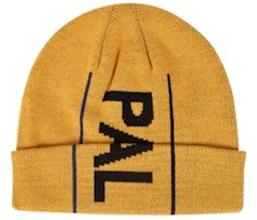 Palace One Up Beanie Yellow Palace One Up Beanie Yellow