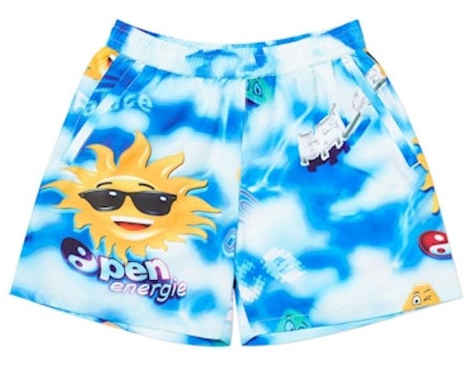 Palace Open Energy Swim Shorts Blue Buy Palace Open Energy Swim Shorts Blue