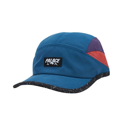 Palace Outdoor Shell Running Hat Teal/Purple/Red