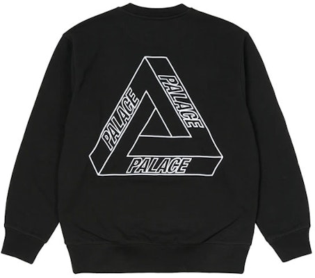 PALACE Outliner 黑色三角印花設計師男女款衛衣 黑色 P20CS140 Buy PALACE Outliner 黑色三角印花設計師男女款衛衣 黑色 P20CS140