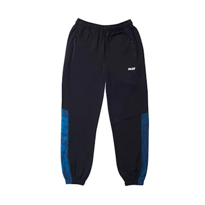 Palace Overlay Track Pant Black/Blue