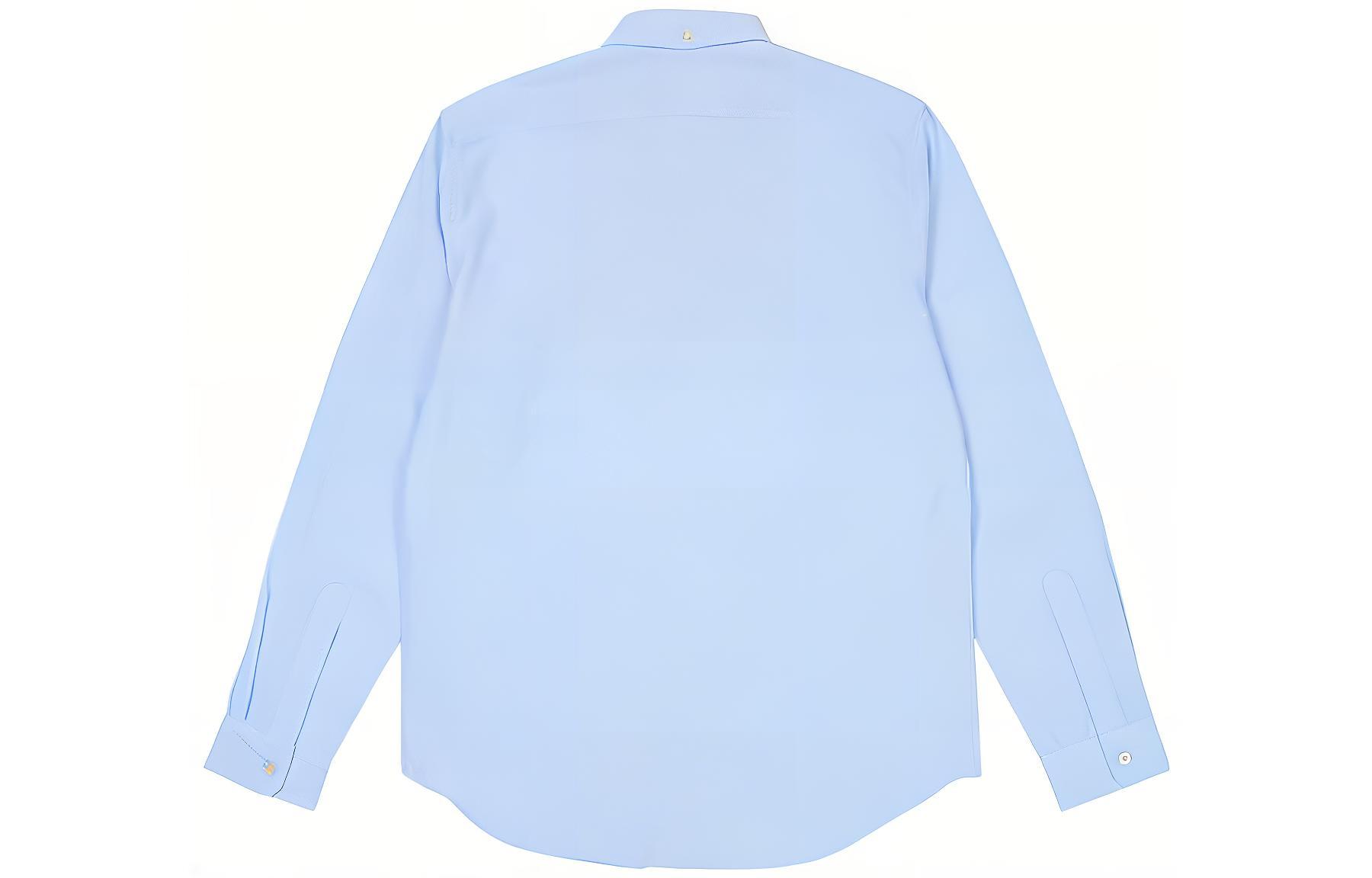 Lookbook PALACE 輕藍刺繡標誌長袖牛津襯衫 男女皆適用。 P24SHT028
