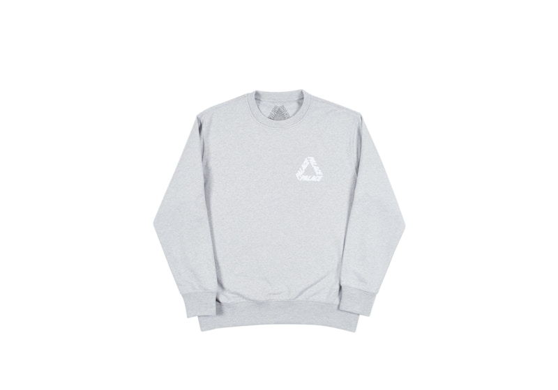 Palace P-3 Crew Grey Marl