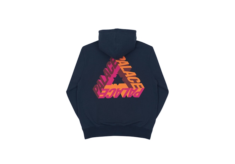 Palace P-3D Hood (Summer 2017) Navy/Pink/Orange 圖 2