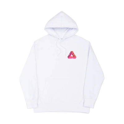Palace P-3D Hood (Summer 2017) White/Pink/Orange