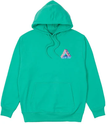 PALACE P-3D フーディー FW21 アクア グリーンレタープリント ユニセックスプルオーバー P21HD024 Lookbook PALACE P-3D フーディー FW21 アクア グリーンレタープリント ユニセックスプルオーバー P21HD024