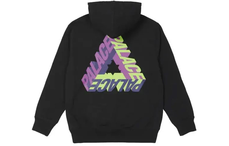 PALACE P-3D Logo Print Black Hoodie FW21 Unisex Winter Collection. P21HD020 圖 2