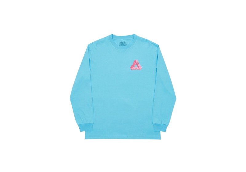Palace P-3D Longsleeve Aqua Blue