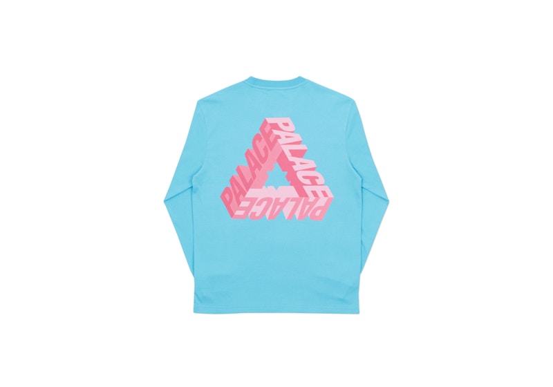 Palace P-3D Longsleeve Aqua Blue 圖 2