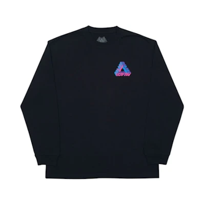 Palace P-3D Longsleeve Black
