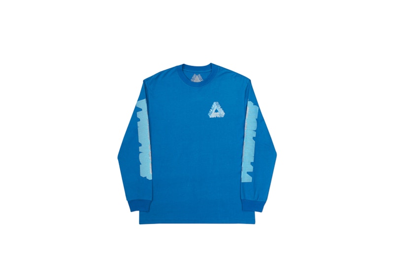 Palace P-3D Longsleeve Blue