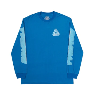 Palace P-3D Longsleeve Blue