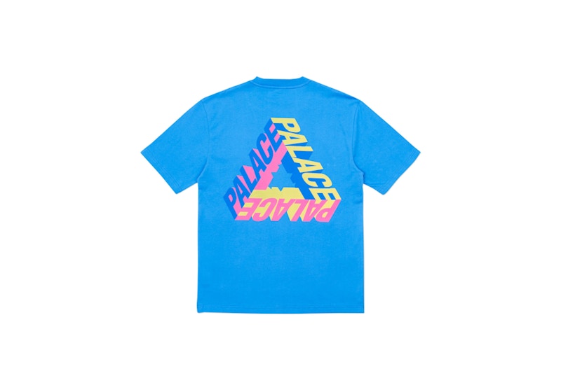 Palace P-3D T-Shirt (Summer 2017) Blue/Pink/Yellow 圖 2