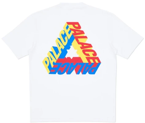 Palace P-3D T恤 (夏季2017) 白/黄/红/蓝 Order Palace P-3D T恤 (夏季2017) 白/黄/红/蓝
