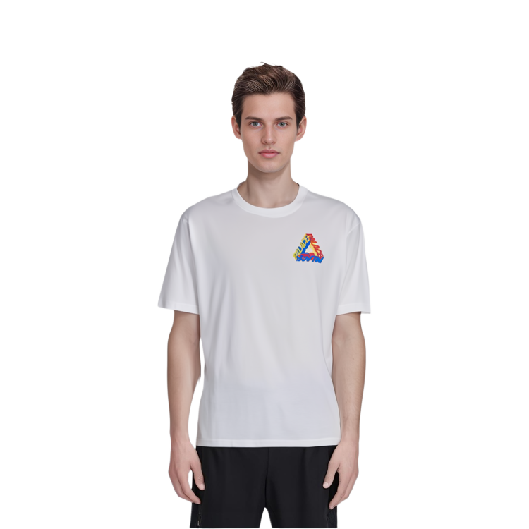 PALACE P-3D White T-Shirt Unisex Casual Short Sleeve Tee P12TS030 圖 4
