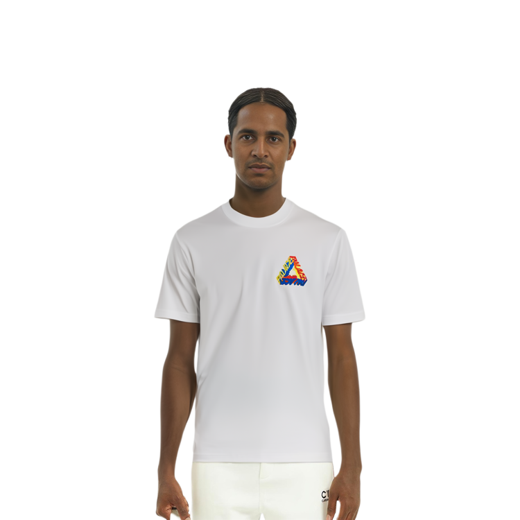 PALACE P-3D White T-Shirt Unisex Casual Short Sleeve Tee P12TS030 圖 5