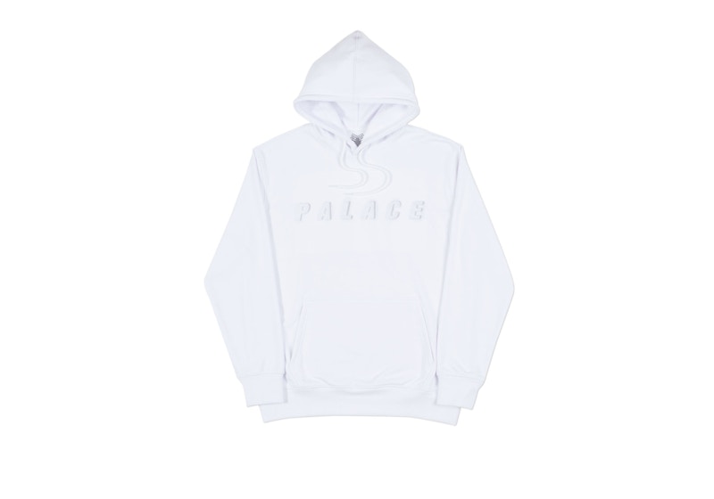 Buy Palace P-A-L Hoodie Putih