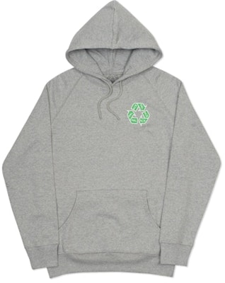 Palace P-Cycle Hood Grey Marl Buy Palace P-Cycle Hood Grey Marl