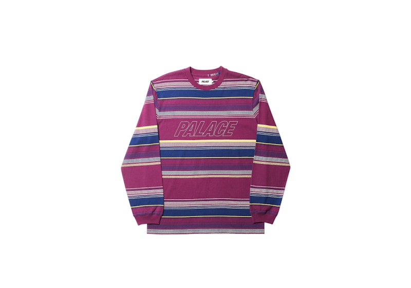 Palace P-Eves Longsleeve Burgundy