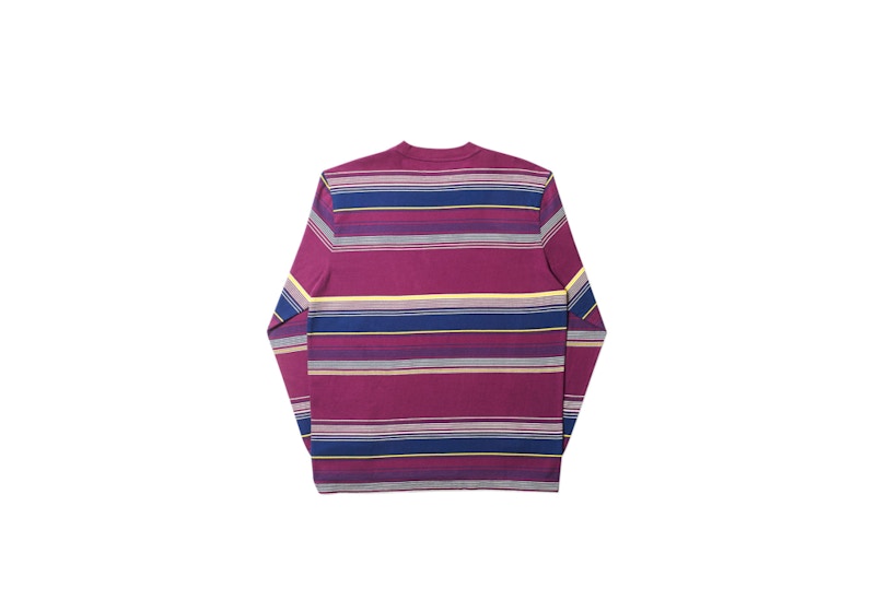 Palace P-Eves Longsleeve Burgundy 圖 2