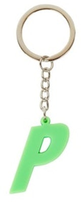 Palace P-Glow Keyring Green Buy Palace P-Glow Keyring Green