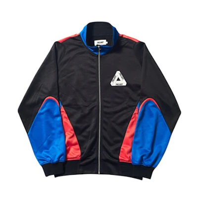 Palace P-Knit Tri Funnel Black/Royal/Cayenne