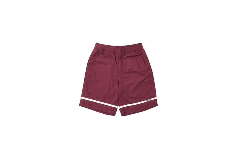 Palace P-Line Cotton Short Plum