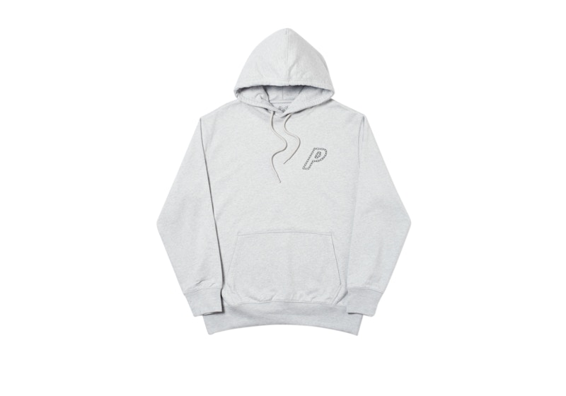 Buy Palace P-Link Hoodie Kelabu Marl