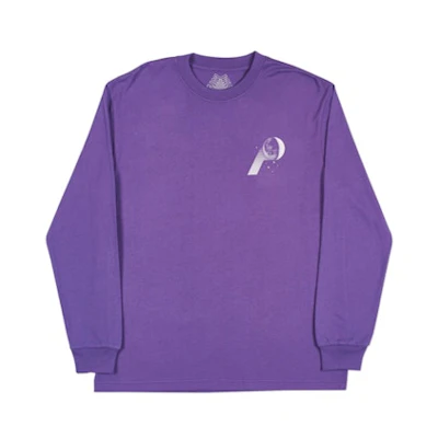 Palace P-Moon Longsleeve Purple/White/Black