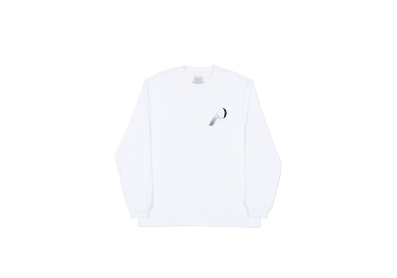 Palace P-Moon Longsleeve White/Blue