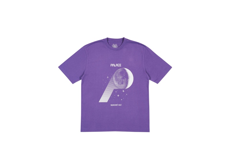 Palace P-Moon T-Shirt Purple/White