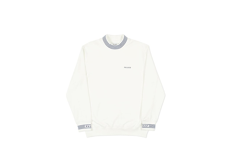 Palace P-Rib Crew White
