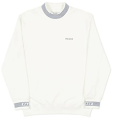 Palace P-Rib Crew Putih Buy Palace P-Rib Crew Putih