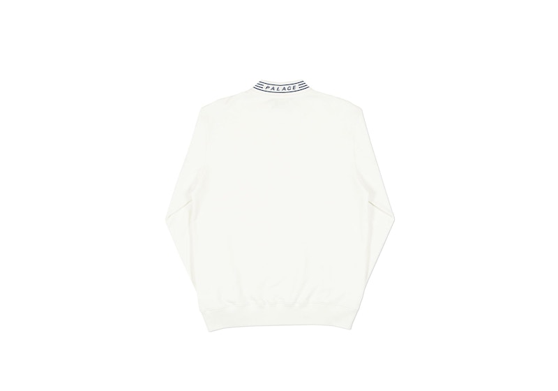 Palace P-Rib Crew White 圖 2