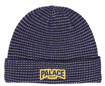 palace-p-stuff-beanie-navy
