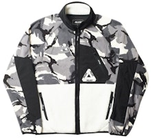 Palace P-Surgent Fleece Jacket White DPM Palace P-Surgent Fleece Jacket White DPM