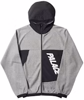 Palace P-Tech Track Jacket Grey Heather/Black Palace P-Tech Track Jacket Grey Heather/Black