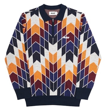 palace-p-urkle-knit-white-navy-red-orange