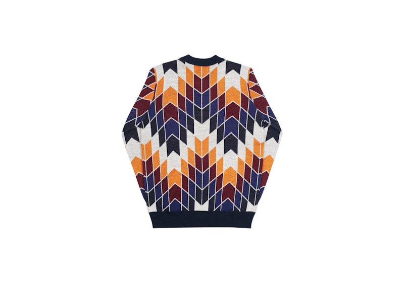 Palace P-Urkle Knit White/Navy/Red/Orange 圖 2