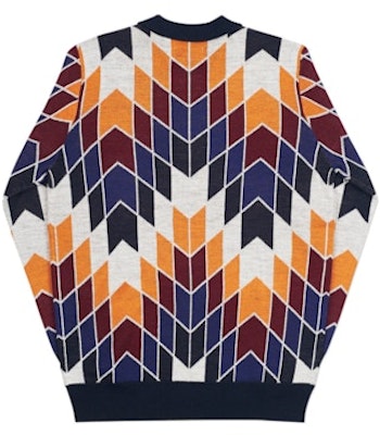 Palace P-Urkle Knit White/Navy/Red/Orange Order Palace P-Urkle Knit White/Navy/Red/Orange