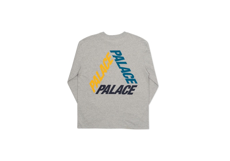 Palace P 3 L/S T-Shirt Grey/Multi 圖 2