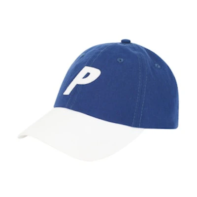 Palace P 6-Panel 2 Tone Ripstop White/Blue