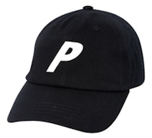 Palace P 6-Panel (FW19) Black Palace P 6-Panel (FW19) Black