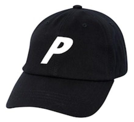 Palace P 6-Panel (FW19) Black Buy Palace P 6-Panel (FW19) Black