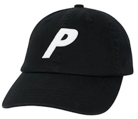 宮殿 P 6片帽 (FW20) 黑色 Buy 宮殿 P 6片帽 (FW20) 黑色