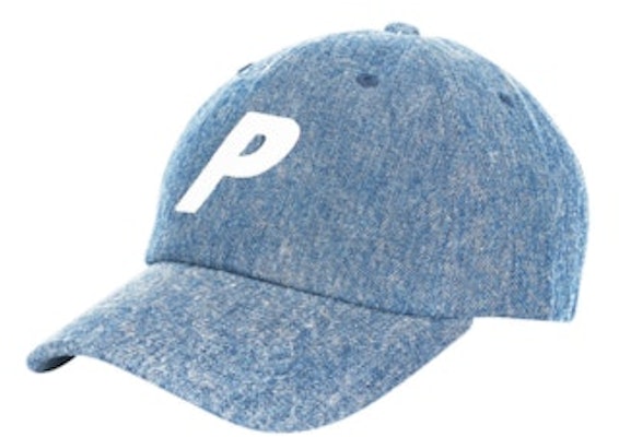 Palace P 6-Panel Acid Wash Blue Buy Palace P 6-Panel Acid Wash Blue