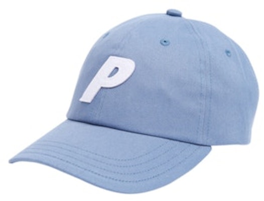 Palace P 6-Panel Blue Grey Buy Palace P 6-Panel Blue Grey