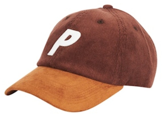 Palace P 6-Panel Cord / Suede Brown Buy Palace P 6-Panel Cord / Suede Brown