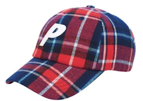 Palace P 6-Panel Flannel Red/Blue Palace P 6-Panel Flannel Red/Blue
